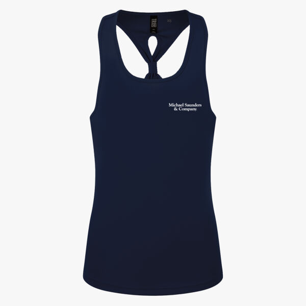 Women's Knot Back Venus Tank Top Thumbnail